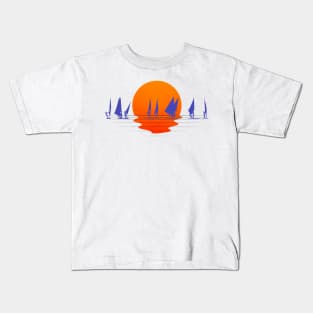 Windsurfers Kids T-Shirt